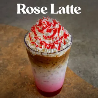 Iced Rose Latte