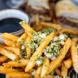 Garlic Fries upgrade ($2)