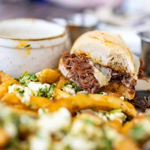 May Special: Birria Dip w Garlic Fries ($20 + $2/fry upgrade)