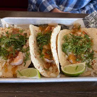 GRILLED SHRIMP TACOS
