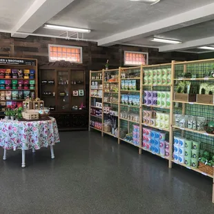 Right when you enter the shop