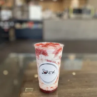 Strawberry Fresh Milk