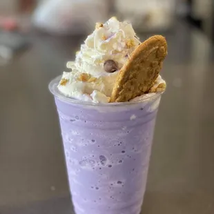 Taro &amp; Coconut smoothie  my favorite! Mouth watering fast and friendly service with reasonable prices.