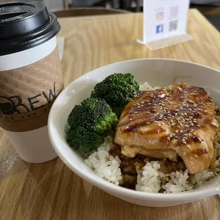 B4. Salmon Teriyaki Rice Bowl