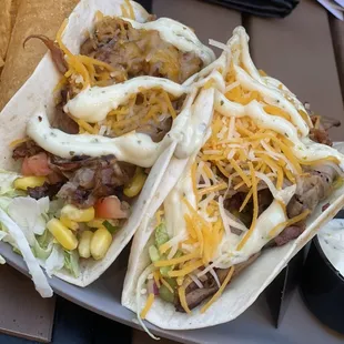 Brisket tacos