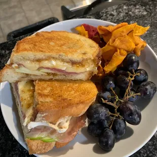 Brie and Fig Jam Melt!