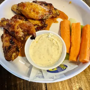 Hot honey Wings