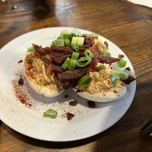 Bacon Deviled Eggs