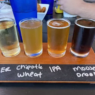 Beer flight