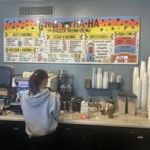 The super friendly staff!