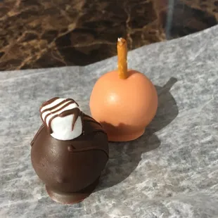 S'mores and Pumpkin cake balls
