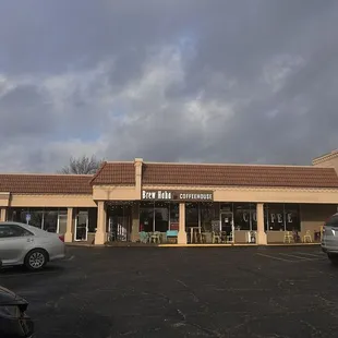 Outside