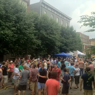 Looking towards Mass Ave