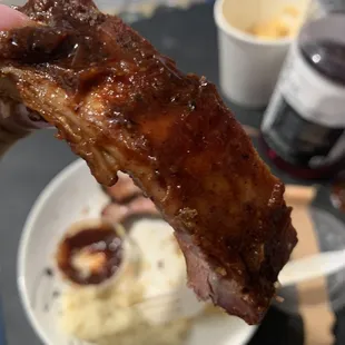 Ribs and brisket horrible