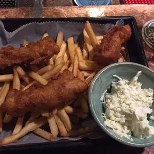 Fish &amp; Chips (and cole slaw)