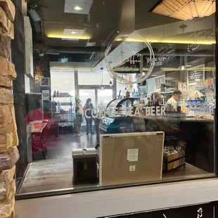 a view of a coffee shop