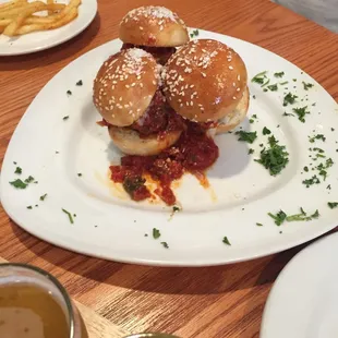 Ribeye Meatball Sliders