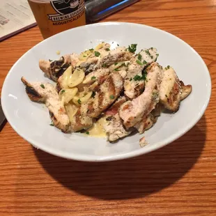 Grilled Chicken Fettuccine