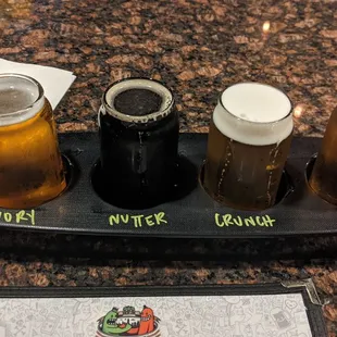 Ivory, nutter butter, captain crunch, and peach beers that actually taste as they are described