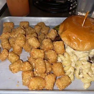 Mac and Cheese Burger