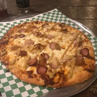 Oktoberfest Pizza...  Om Nom Nom!