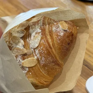Almond croissant