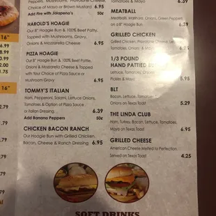Menu page 2