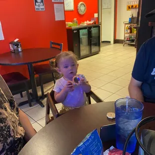 Stell enjoying Brew Slice