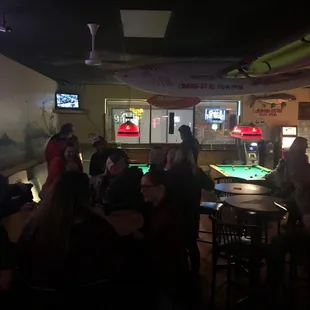 a pool table and pool tables