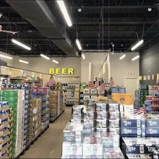 a beer store