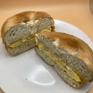 Egg &amp; Cheese Bagel