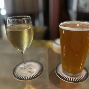 Brewbakers Brewing Company (Visalia, CA) June 18, 2023 - Chardonnay and IPA