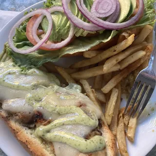 Chicken Pesto Sammiches