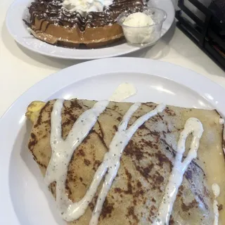 Egg and Cheese Crepe