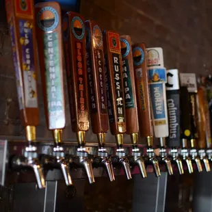 Barley's Brewing, located below Brewcadia, taps and more!