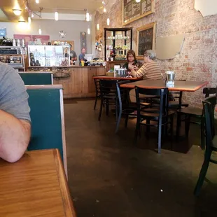 a man sitting at a table