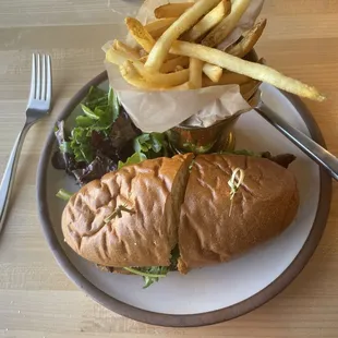 Rotisserie Lamb Sandwich