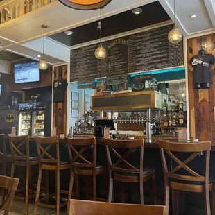 Relaxing bar seating