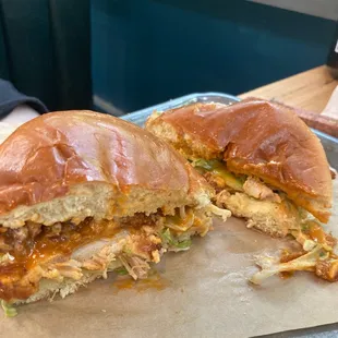 Buffalo Chicken Burger