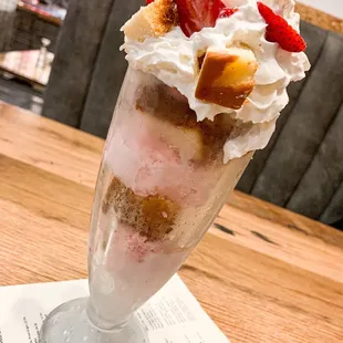 Strawberry Shortcake Sundae