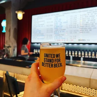 united we stand for better beer