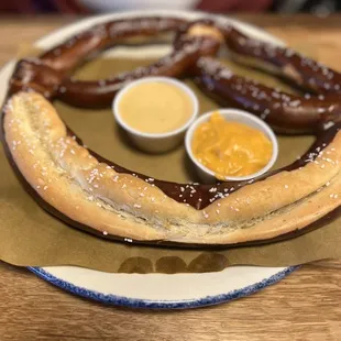 Bavarian pretzel