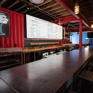 30 taps of craft beer available.