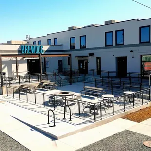 Our outside patio is perfect to soak up the rays alongside your favorite craft beer.