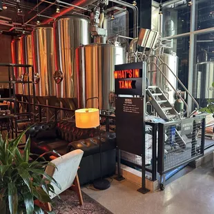 Brewing tanks