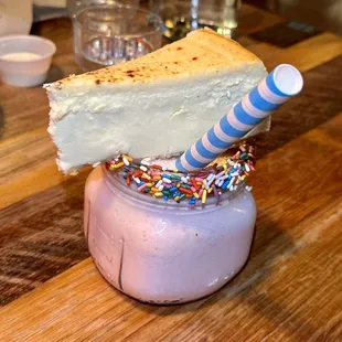 Strawberry Cheesecake Freakcake  @ColumbusFoodDude