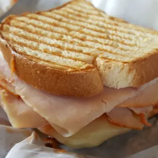 Dolce Ruben on gluten free bread.