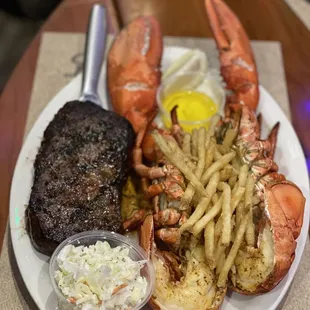 Steak &amp; 1.5 lb Lobster