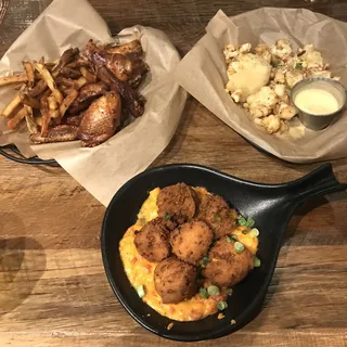 Flash Fried Cauliflower