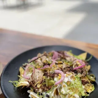 Smoked Chicken Nachos